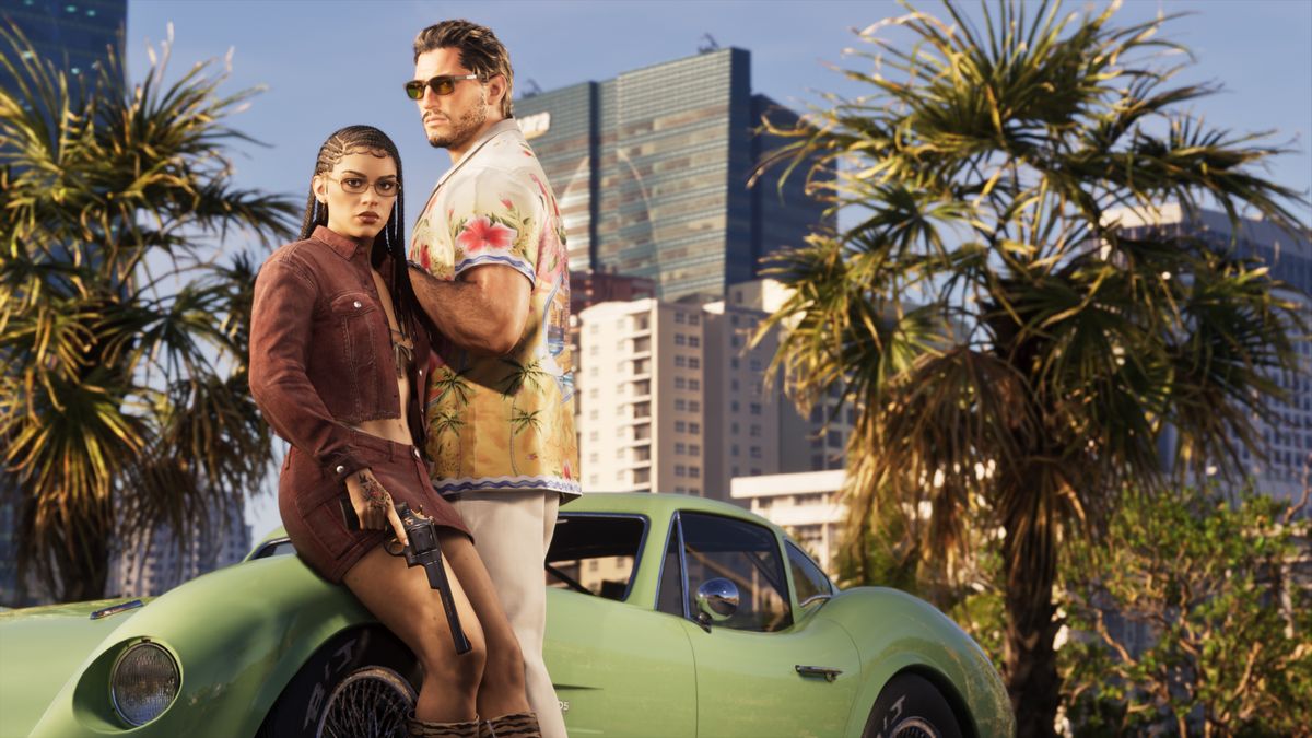 Jason and Lucia from GTA 6, plus acar.