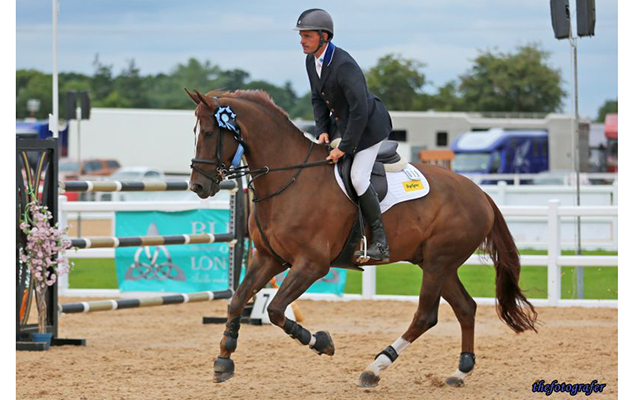 Paul Barker Riding Happy Boy Halsall Electrical Big Tour 1.45m FRAK4032