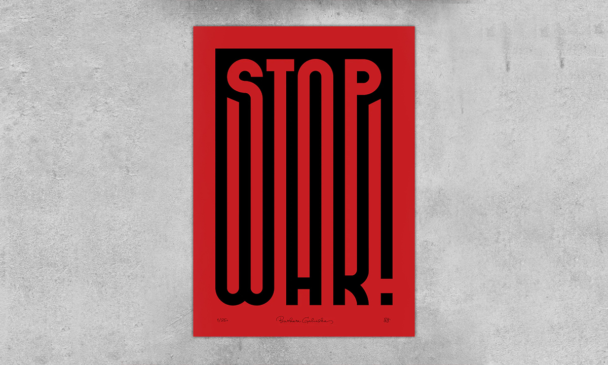 Stop War poster