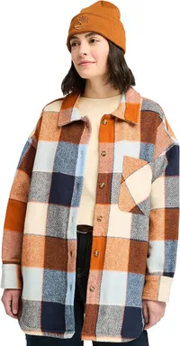 Timberland Heavy Flannel Long Overshirt (Women's)