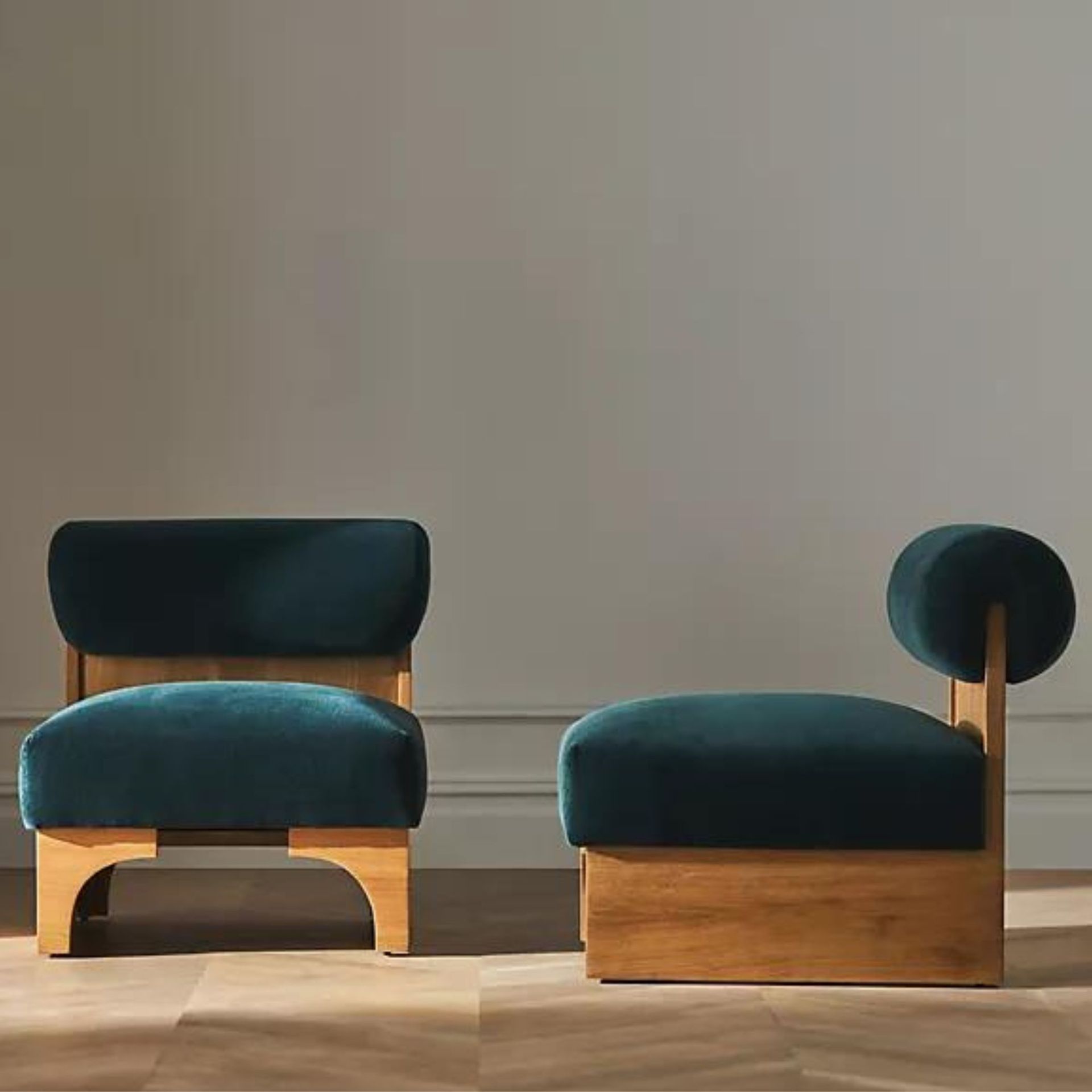 Velvet Pamela Accent Chair