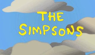 The Simpsons early title card on Fox