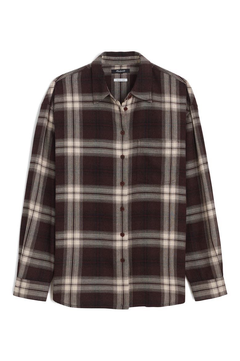 The Easy Plaid Flannel Button-Up Shirt