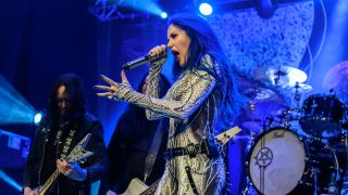 Alissa White Gluz on stage