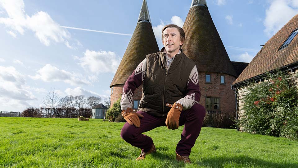 Alan Partridge is back with a podcast from his shed