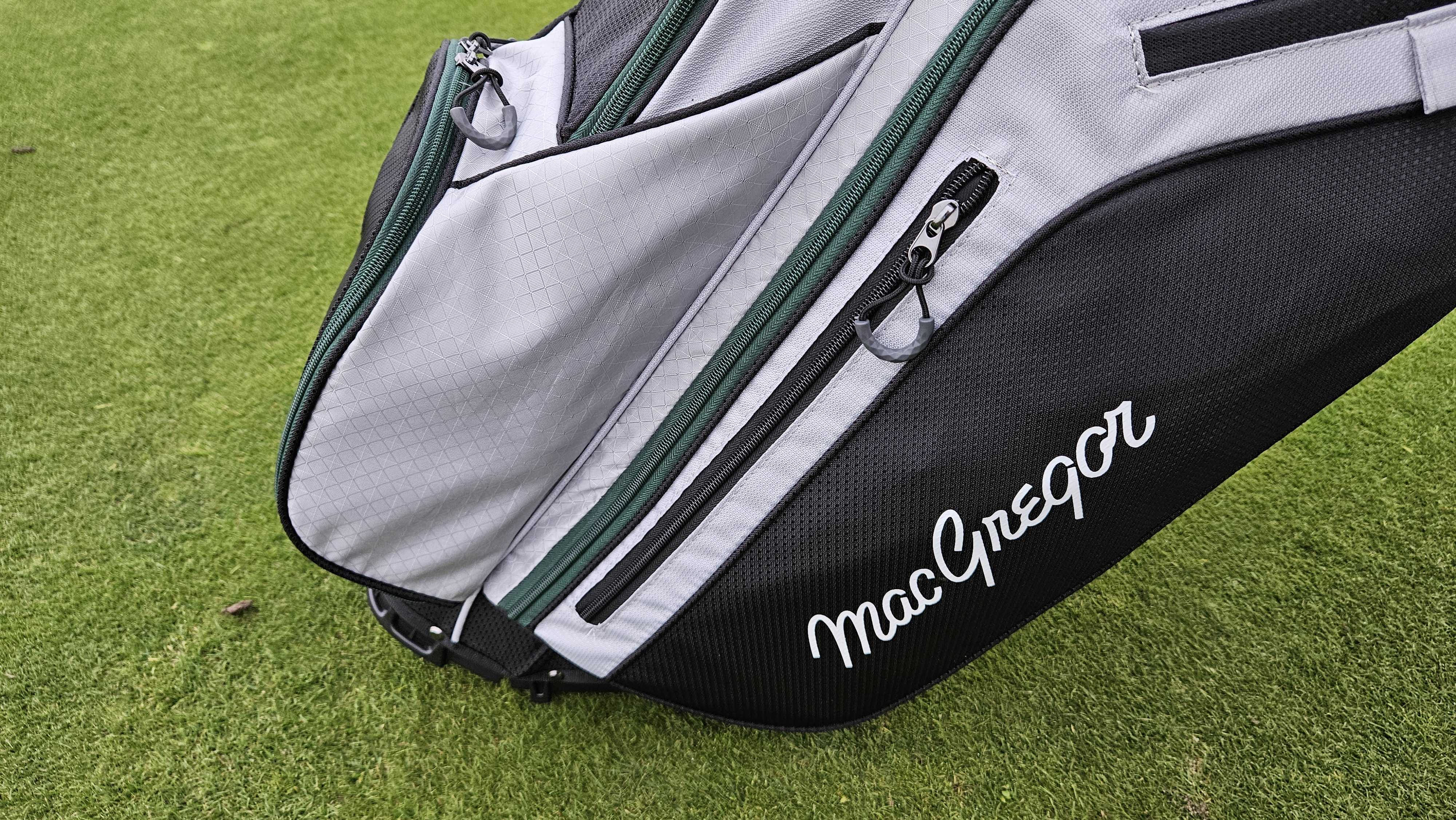 General view of the MacGregor Tourney Hybrid Stand Carry Bag