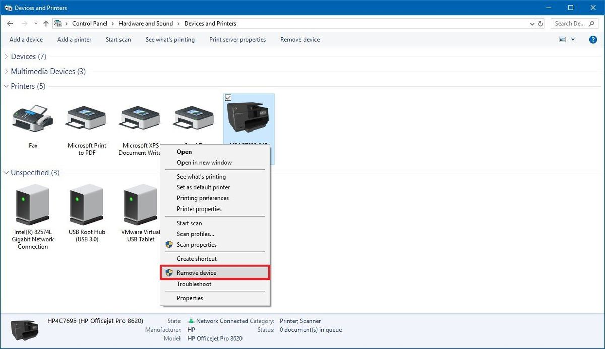 How To Properly Remove A Printer On Windows 10 | Windows Central