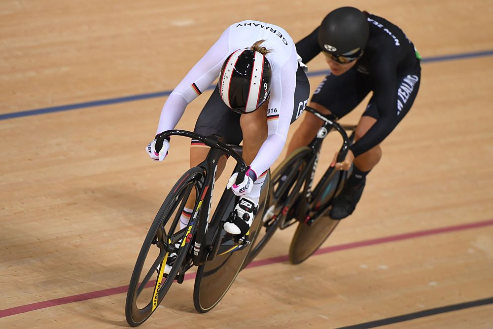 Kristina Vogel (Germany) beat Natasha Hansen (New Zealand)
