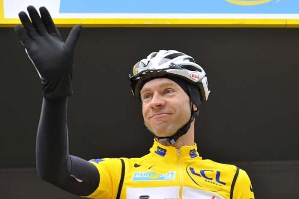 Jens Voigt waved goodbye to the yellow jersey in Mende.