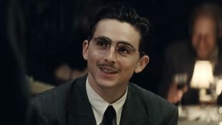 Timothee Chalamet starring in Marty Supreme (2025).