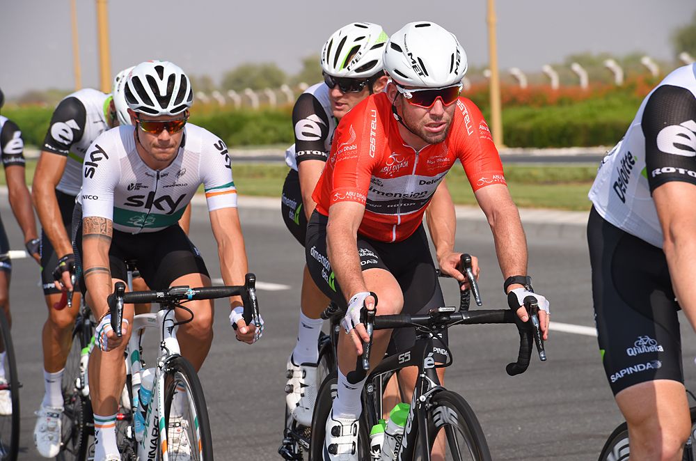 Mark Cavendish (Dimension Data) would lose the leader's jersey