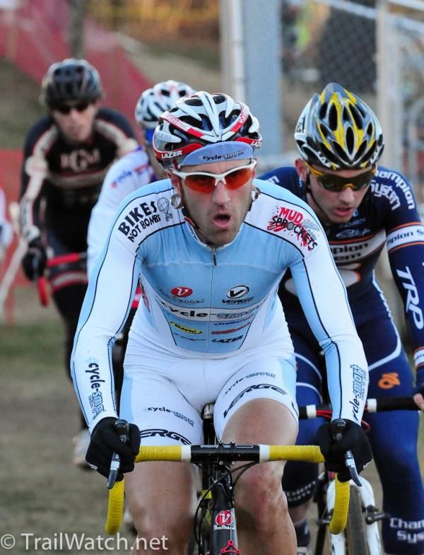 Adam Myerson (Cycle-Smart) leads the race