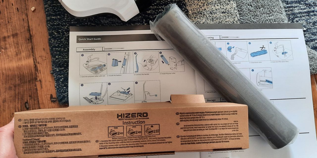 Reading the instructions to the Hizero