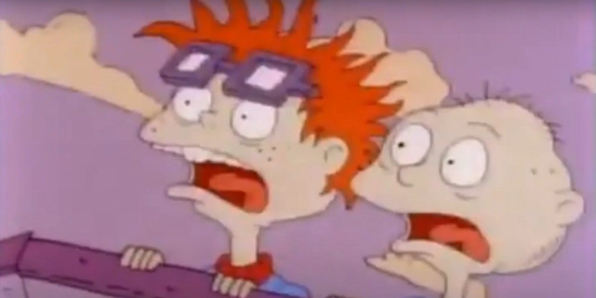 Tommy And Chuckie Rugrats Nickelodeon.