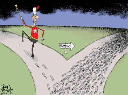Obama cartoon U.S. President Obama legacy history
