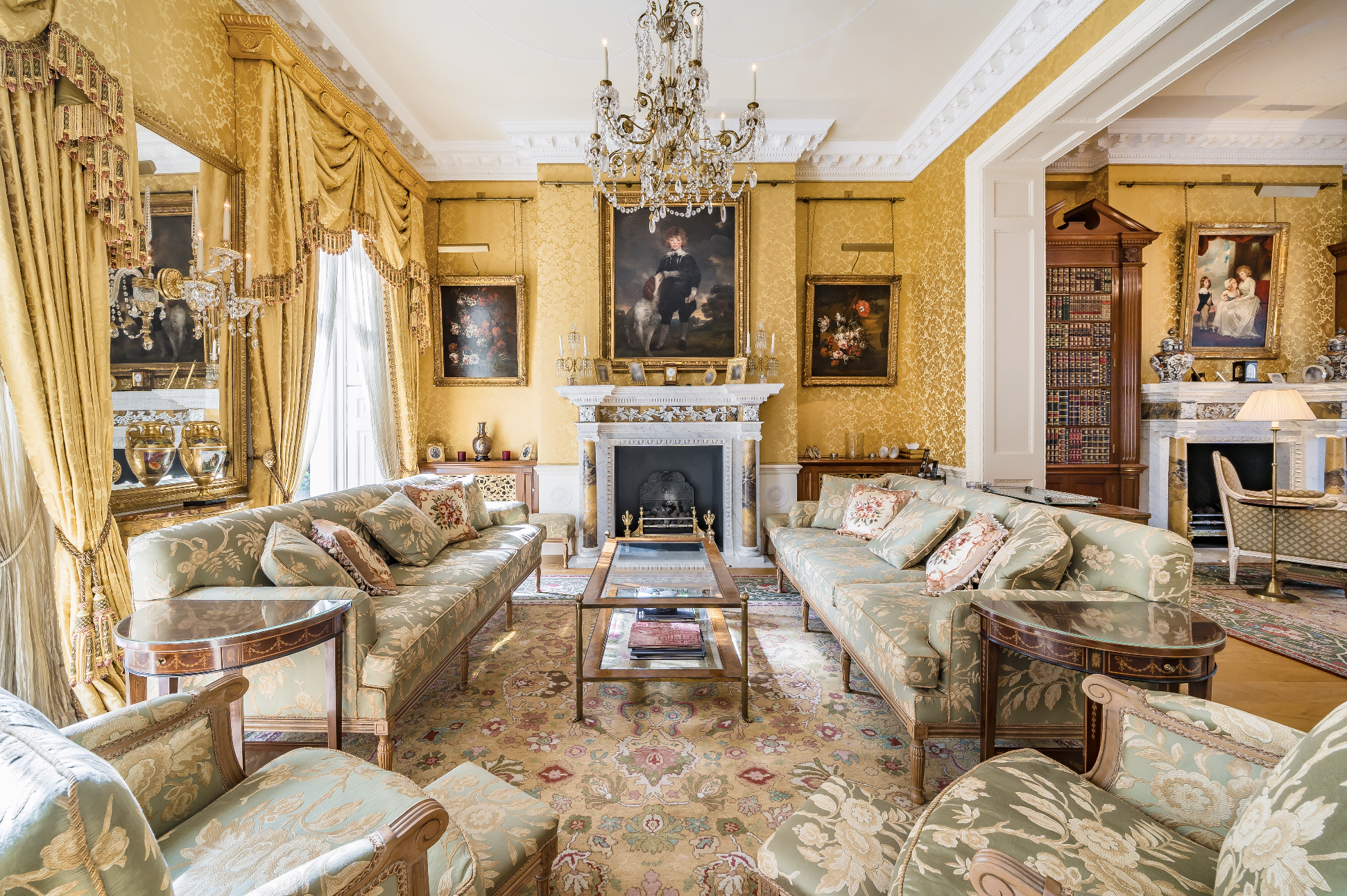 Inside the property on Charles Street