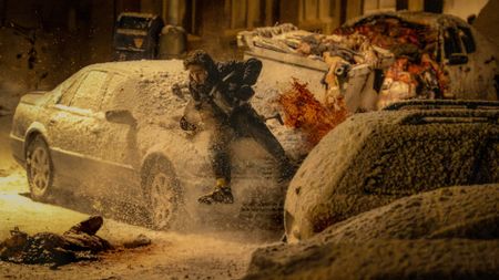 Austin Abrams as Bryan in Resident Evil