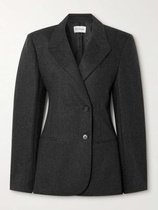 Morrison Asymmetric Wool-Blend Blazer