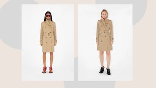 Burberry kensington vs chelsea trench