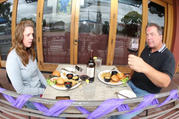 A California lunch in Livermore.
