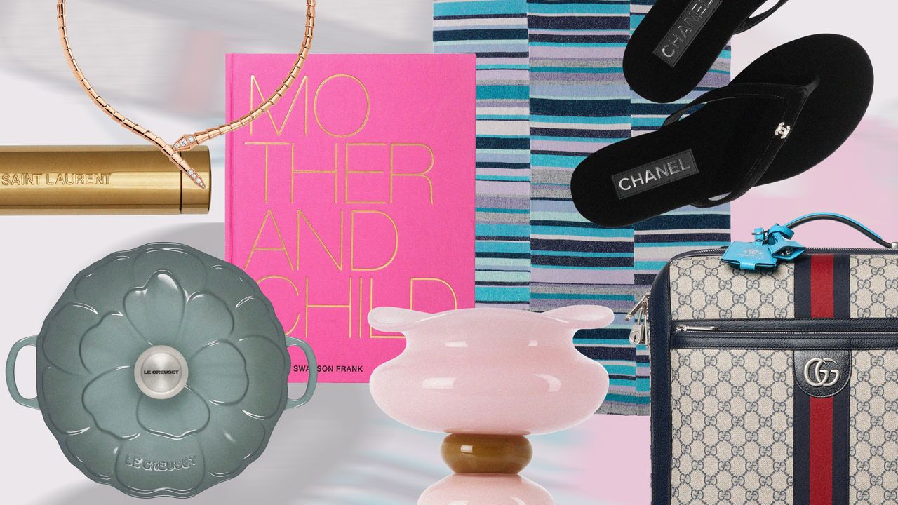 Luxury Mother&#039;s Day Gift Guide Product Collage 