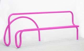 Pipe Line bench by Lou Corio Randall