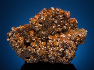 Wulfenite crystals from Mexico