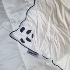 The Panda Cloud duvet being tested