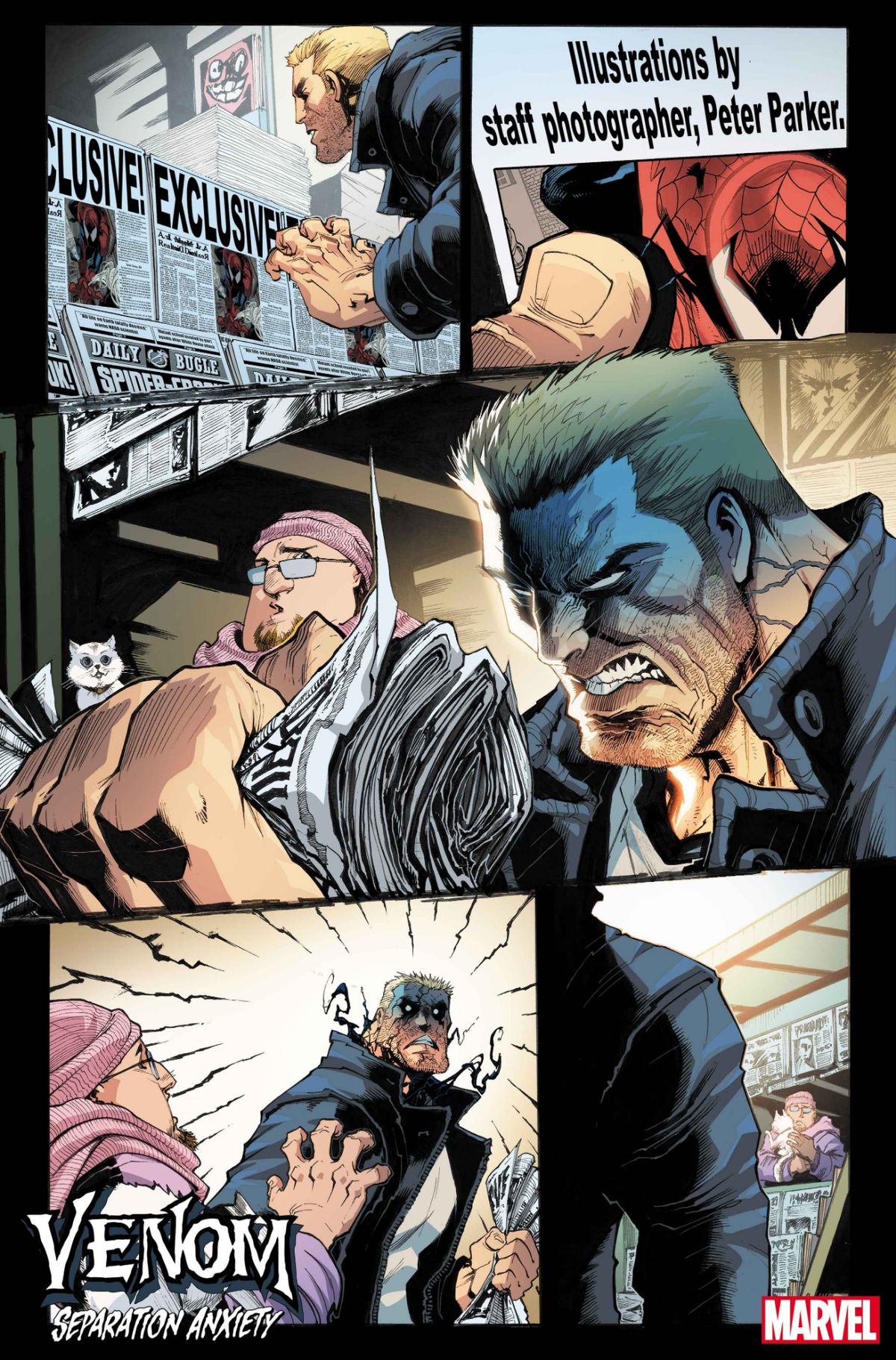 Venom: Separation Anxiety #1 interior art