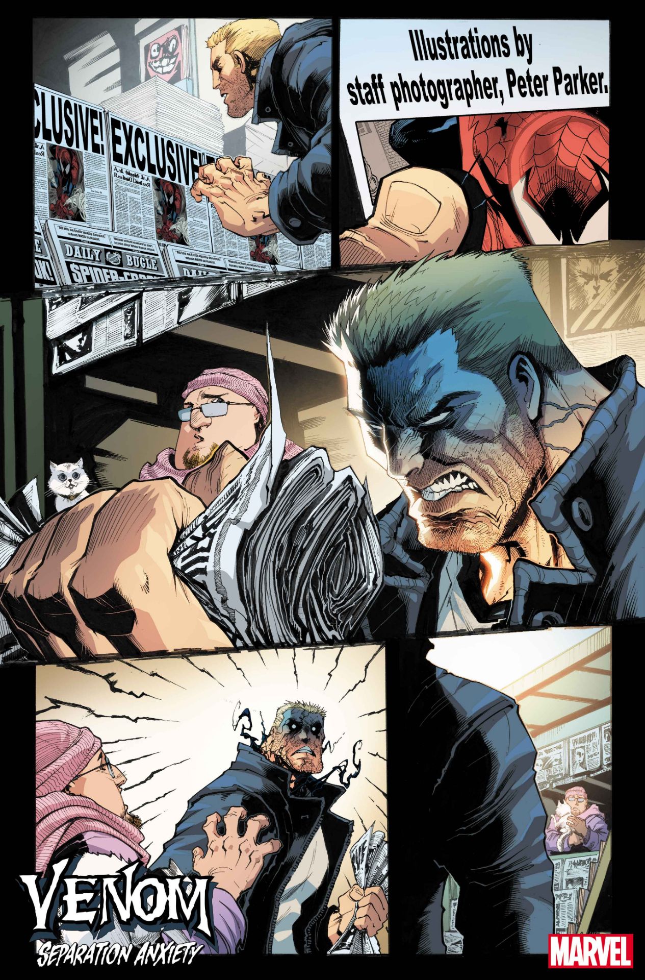 Venom: Separation Anxiety #1 interior art