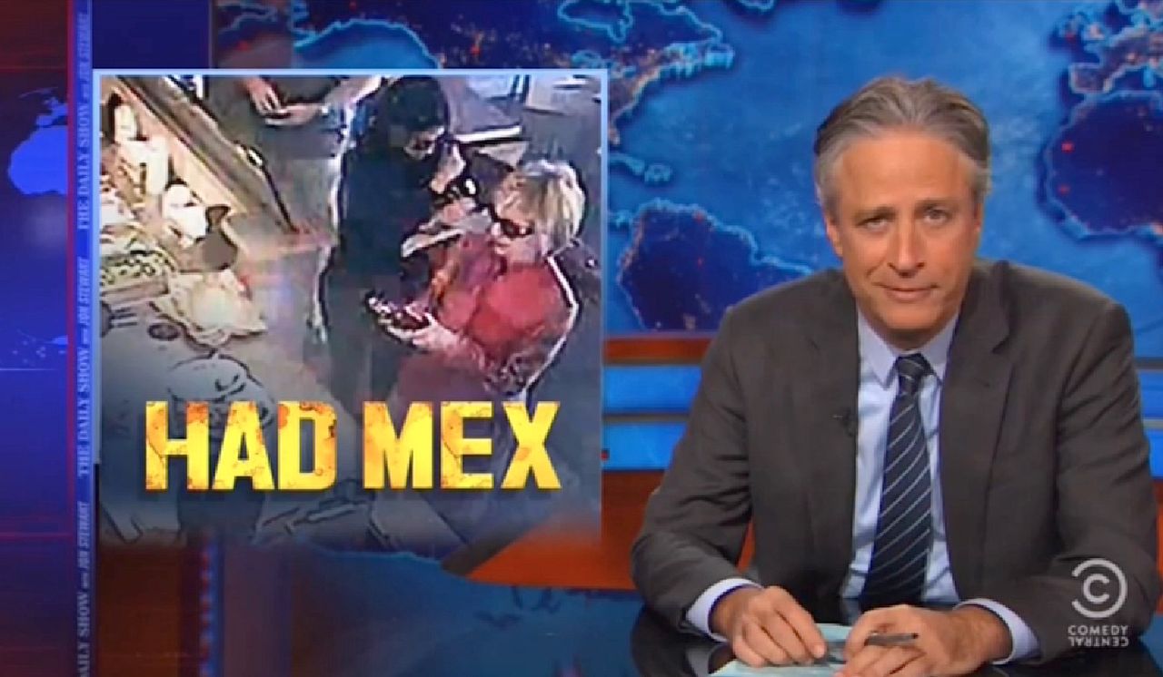 Hillary Clinton had Chipotle, the media had a meltdown, Jon Stewart has had it