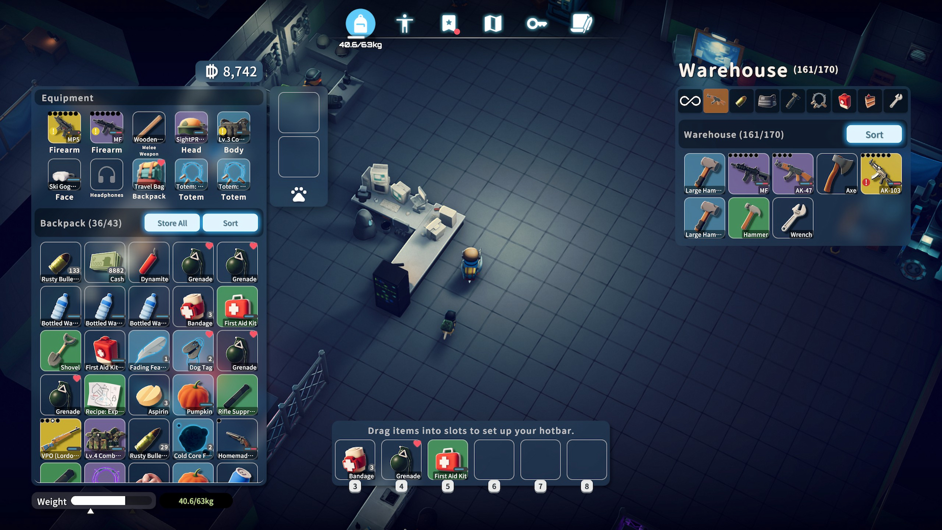 Use mods to help you find good weapons in Escape From Duckov