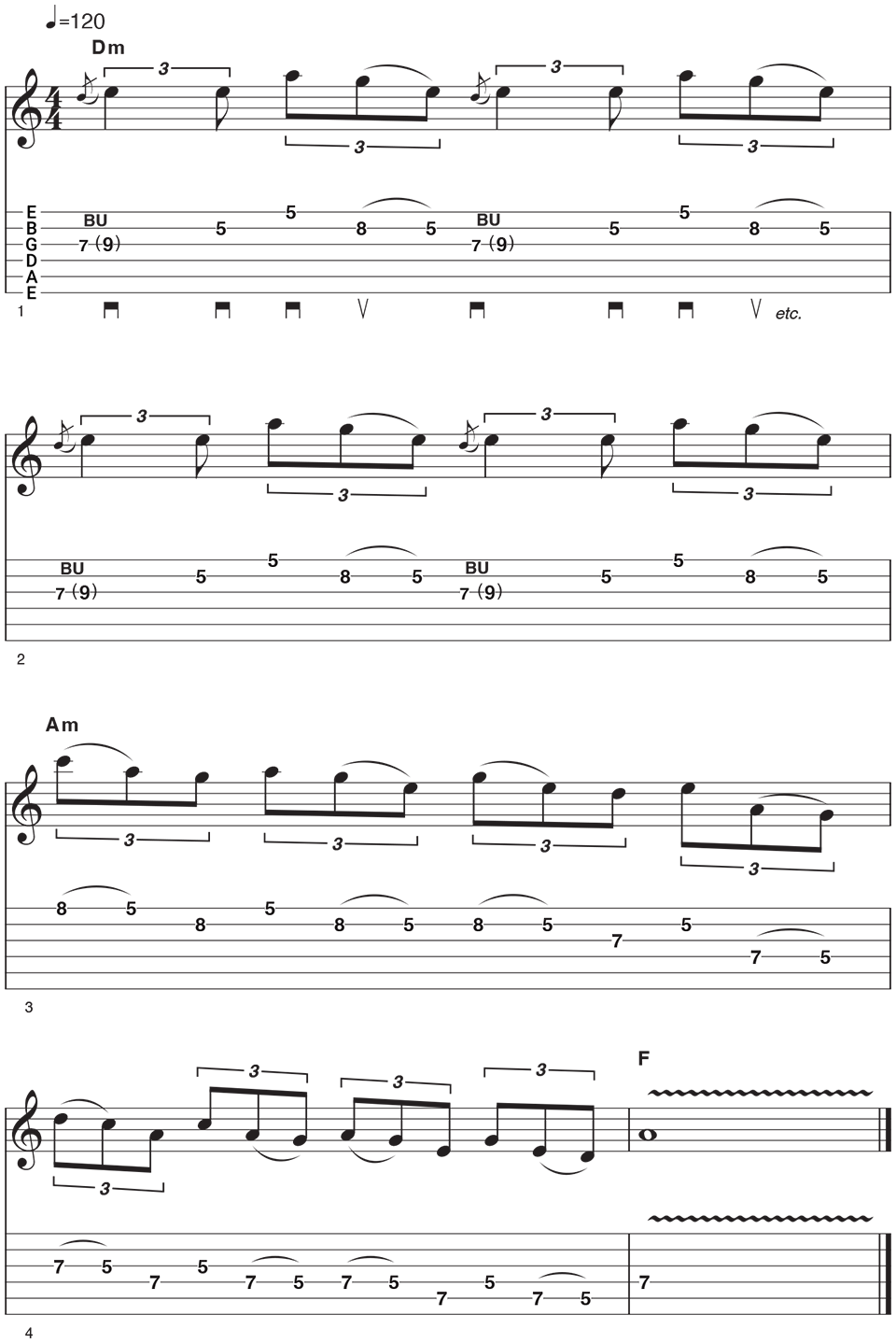 Fast Pentatonics Example