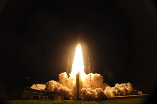 Ariane 5 Begins Flight to ISS with ATV-4