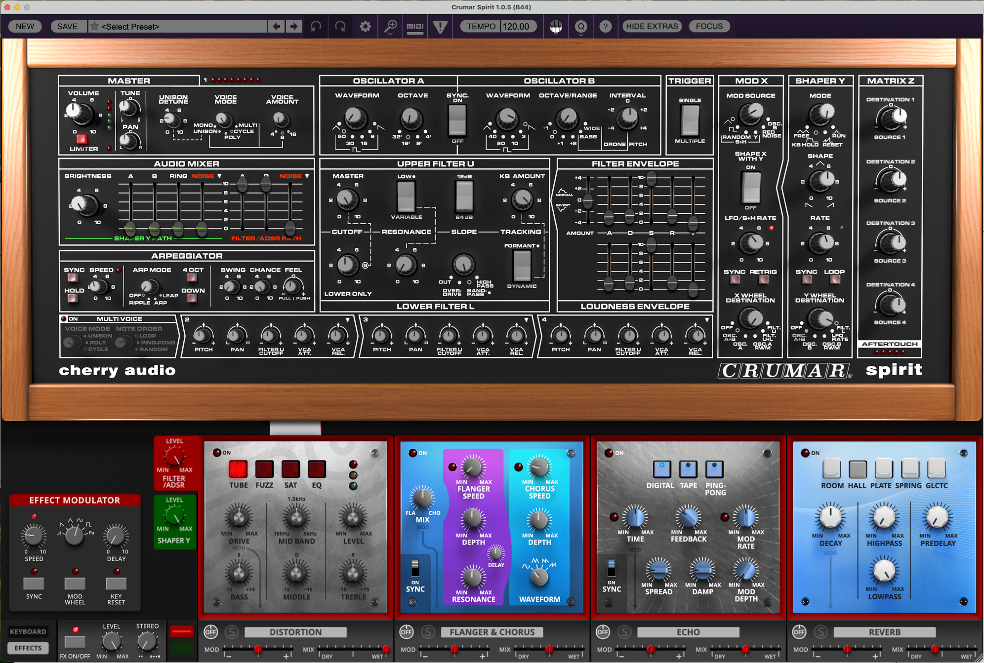 Cherry Audio Crumar Spirit