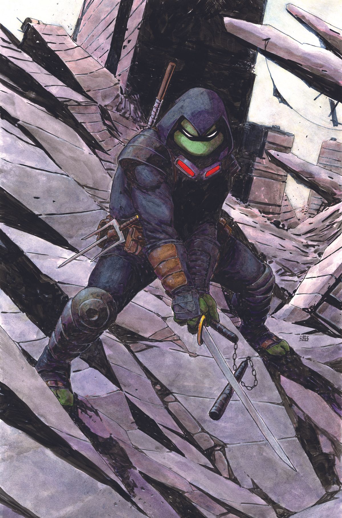 TMNT: The Last Ronin #1 cover