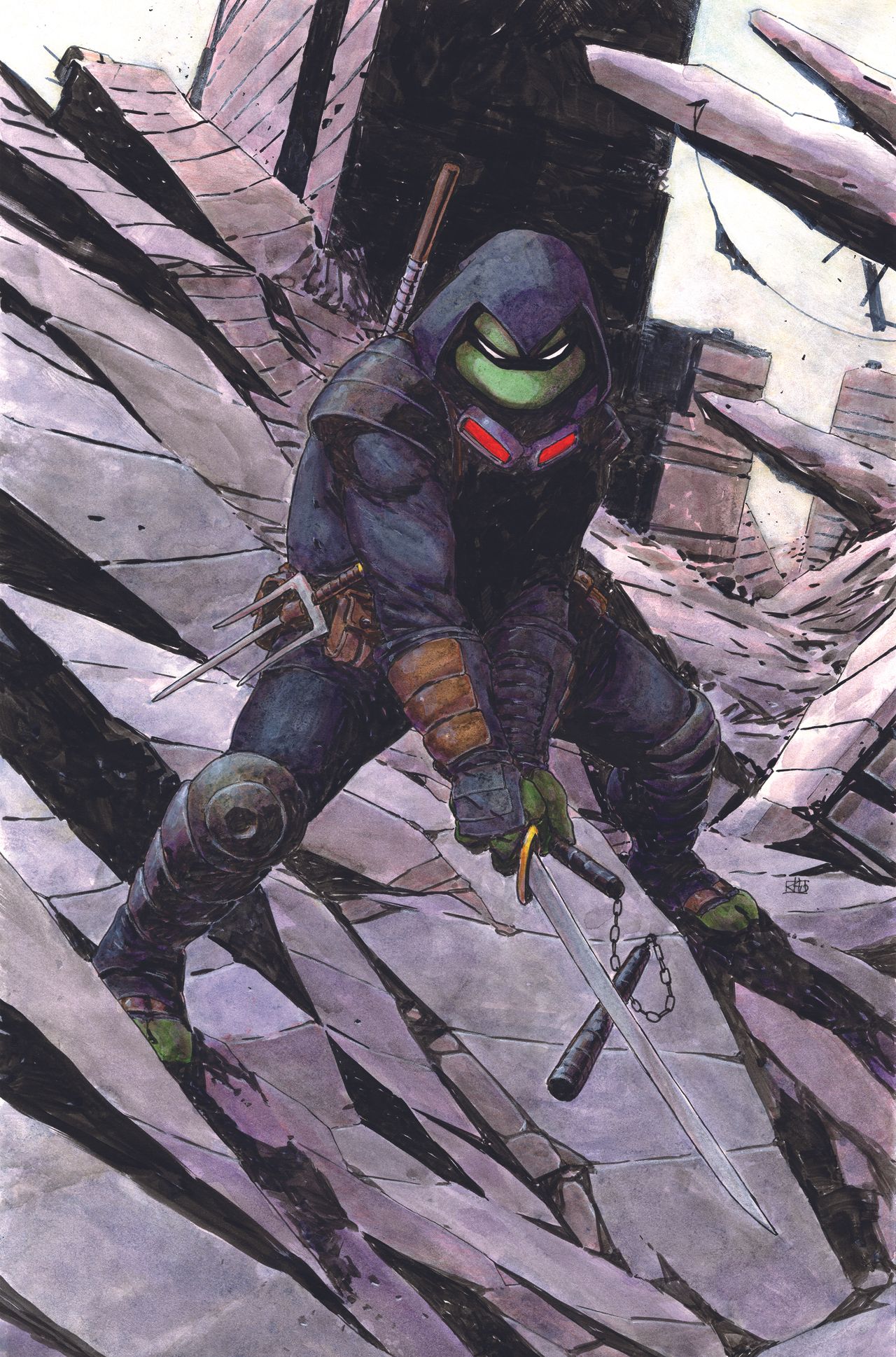 TMNT: The Last Ronin #1 cover