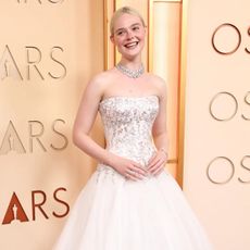 HOLLYWOOD, CALIFORNIA - MARCH 15: Elle Fanning attends the 98th Oscars at Dolby Theatre on March 15, 2026 in Hollywood, California. 