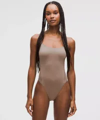 Lululemon Wundermost Ultra-Soft Nulu Square-Neck Sleeveless Bodysuit