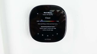 Ecobee Smart Thermostat Premium main menu
