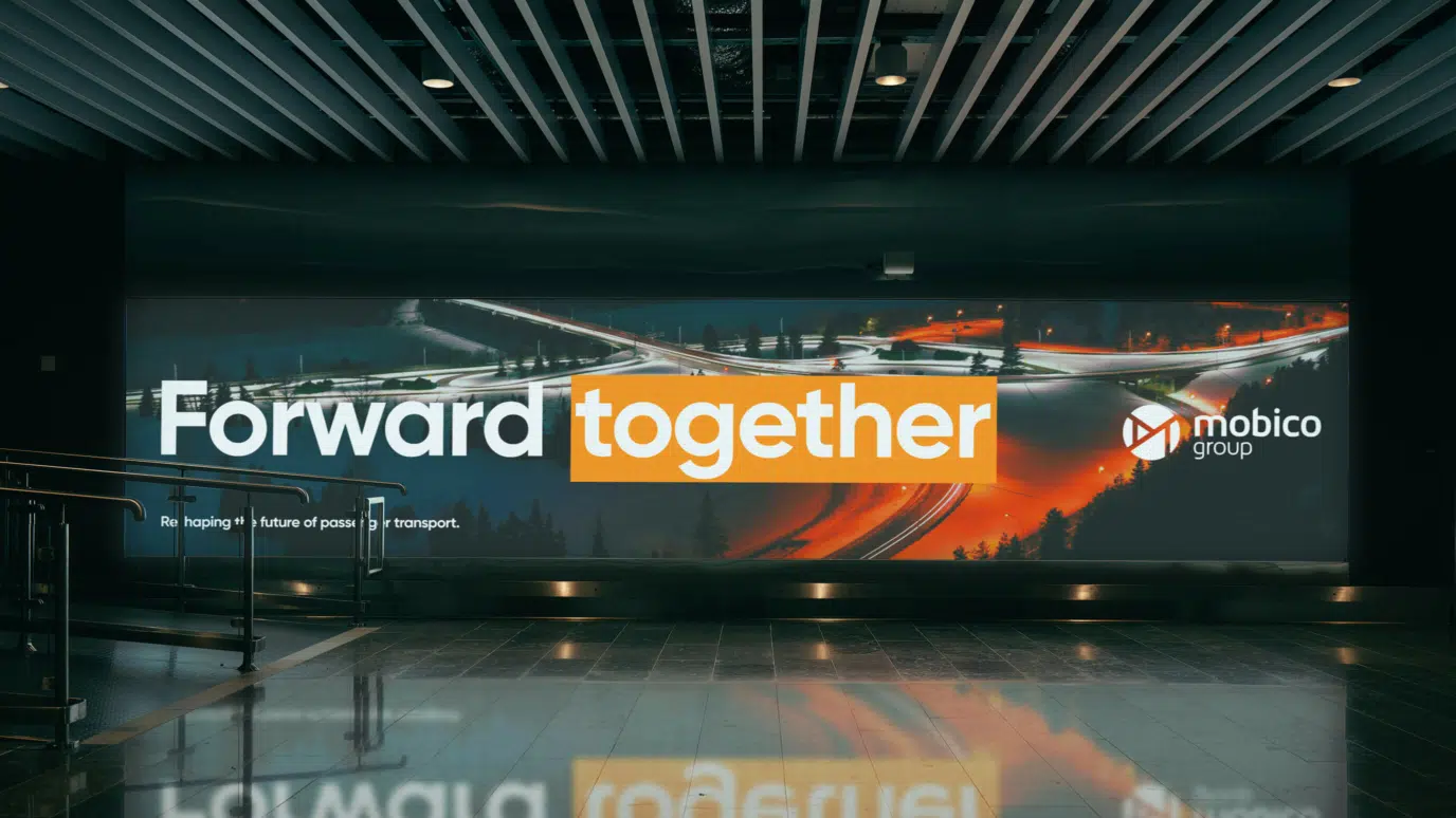 Forward together advert for mobico
