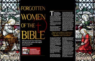 Forgotten women of the Bible magazine spread