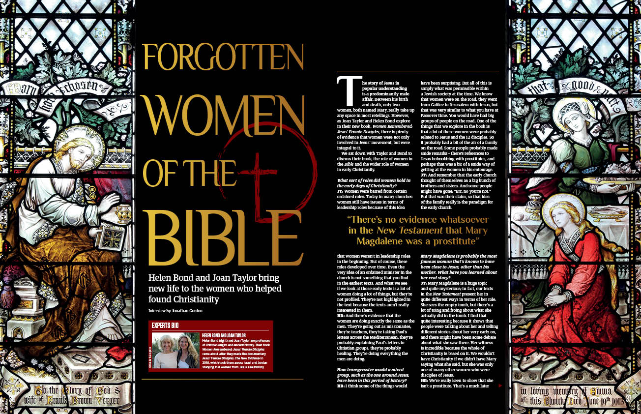 Difusión de la revista Mujeres olvidadas de la Biblia