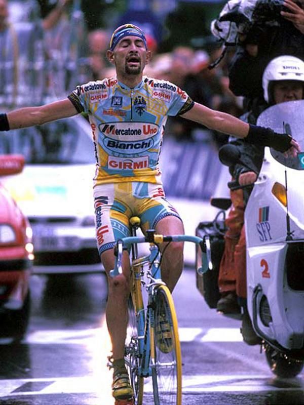Pantani brought Bianchi the Giro d'Italia-Tour de France double in 1998
