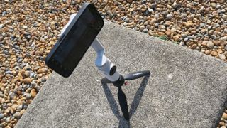 Insta360 Flow Pro review tripod mounted