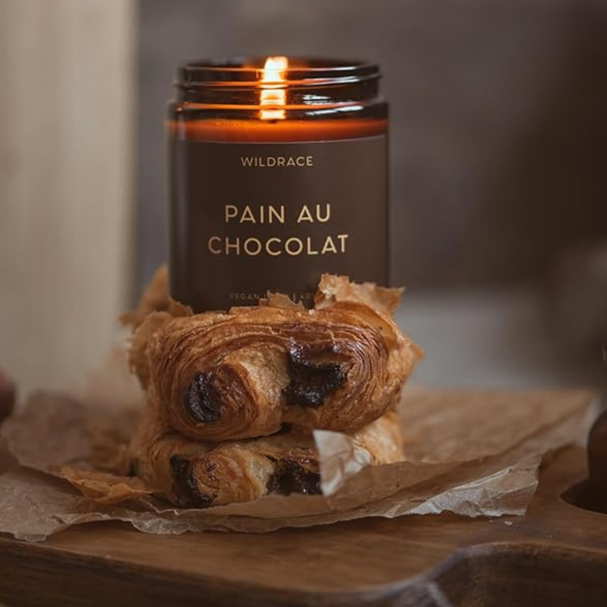 Wildrace Pain Au Chocolat Candle 