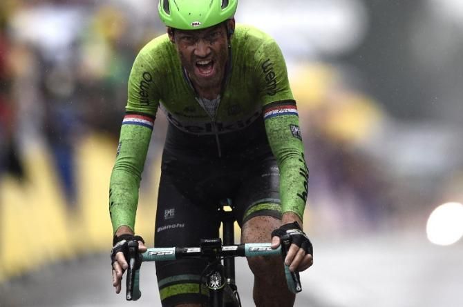 Tour de France stage 5 winner Lars Boom