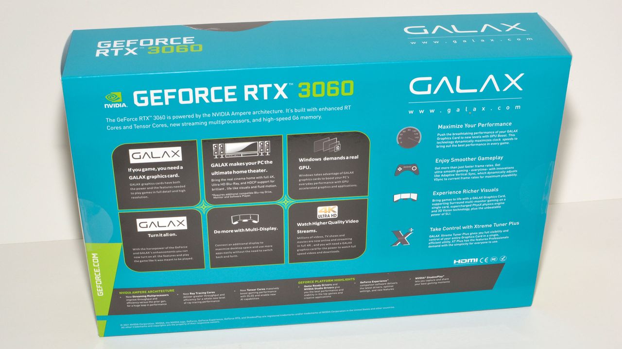 Galax GeForce RTX 3060 EX