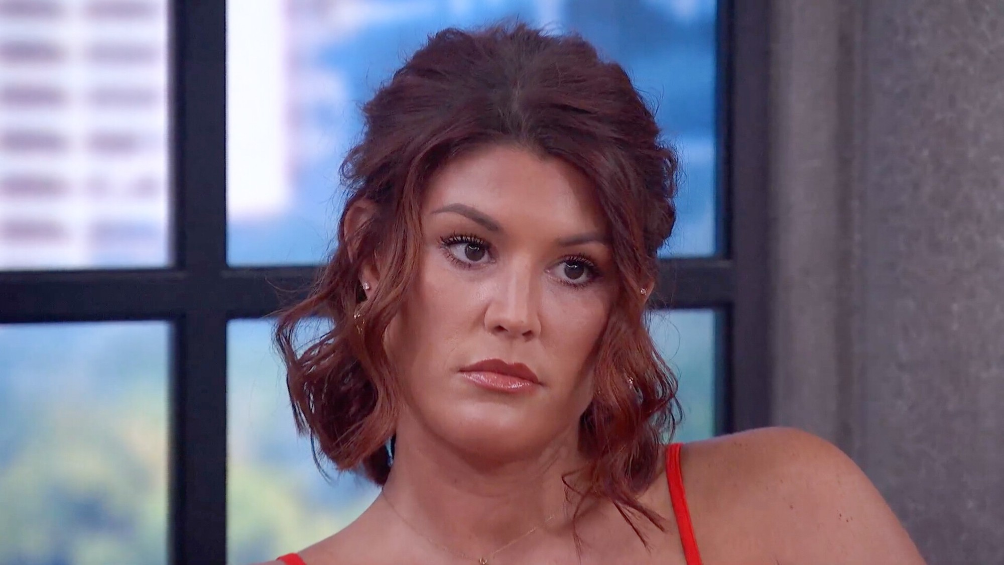 Haley with a sassy look on her face. 