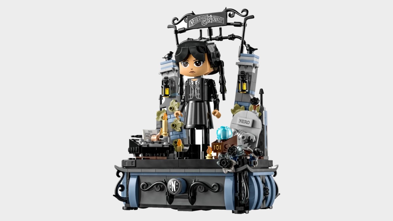 Lego Wednesday Addams figure